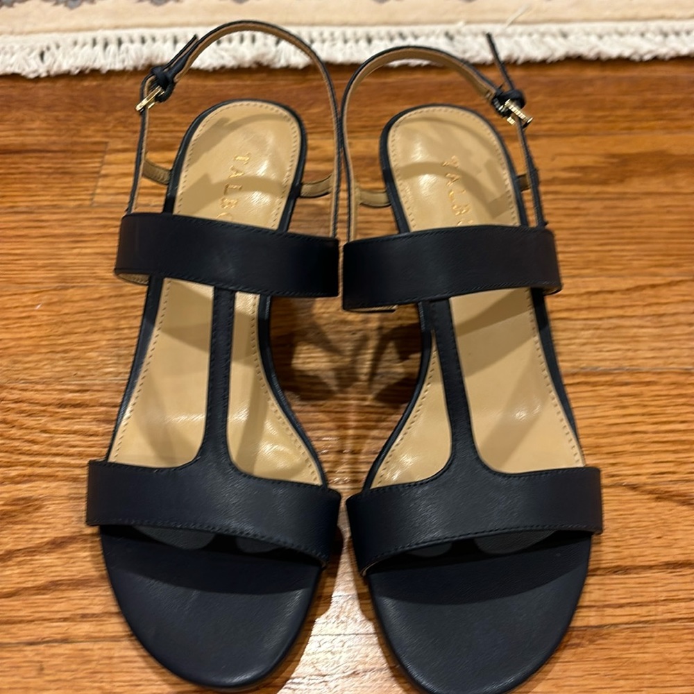 Talbots navy sandals